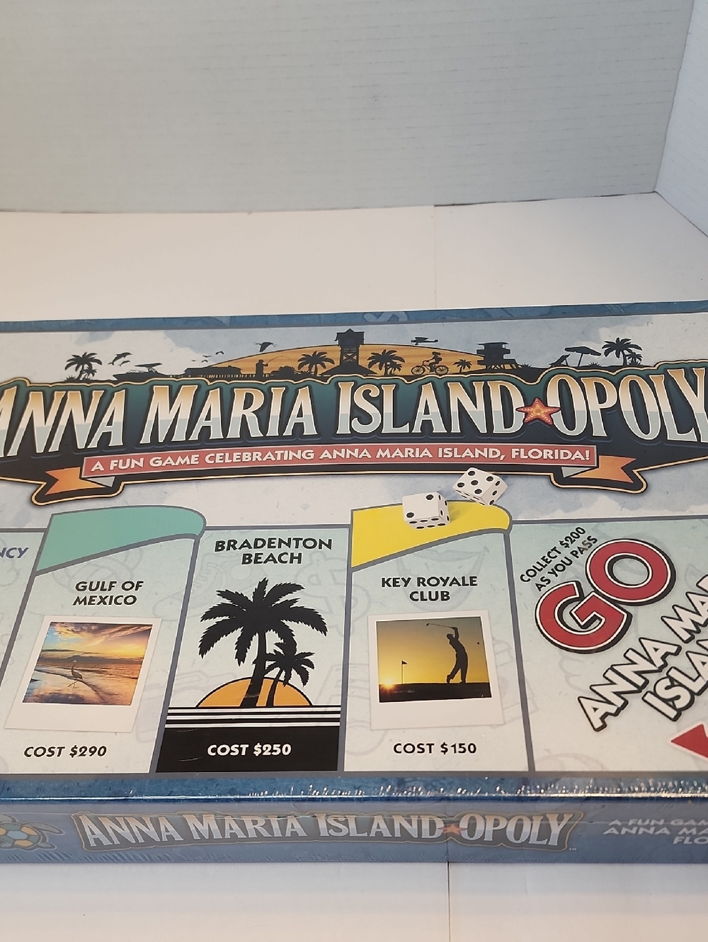 NWT Board Game Anna Maria IslandOPOLY New Sealed In Plastic All Your Favorites